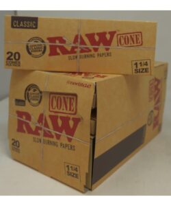 RAW Classic Cones, 1 1/4, 20 Packs of 12