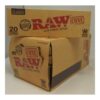 RAW Classic Cones, King Size, 20 Packs of 12