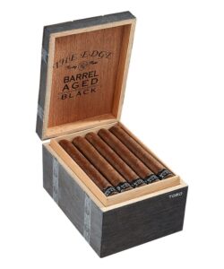 Rocky Patel The Edge Barrel-Aged Black Toro cigars, box of 20