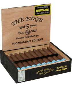 Rocky Patel The Edge Habano Cigars - Torpedo (6.0" x 52) – Box of 20