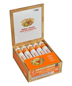 Romeo y Julieta 1875 Nicaragua Clemenceau En Tubo cigars, box of 10