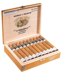 Romeo y Julieta Aniversario Connecticut Robusto cigars, box of 20