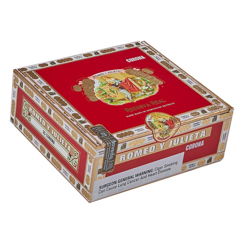 romeo-y-julieta-reserva-real-corona-cigars-rfa-pm-1037-closed Romeo y Julieta Reserva Real Corona cigars, box of 25