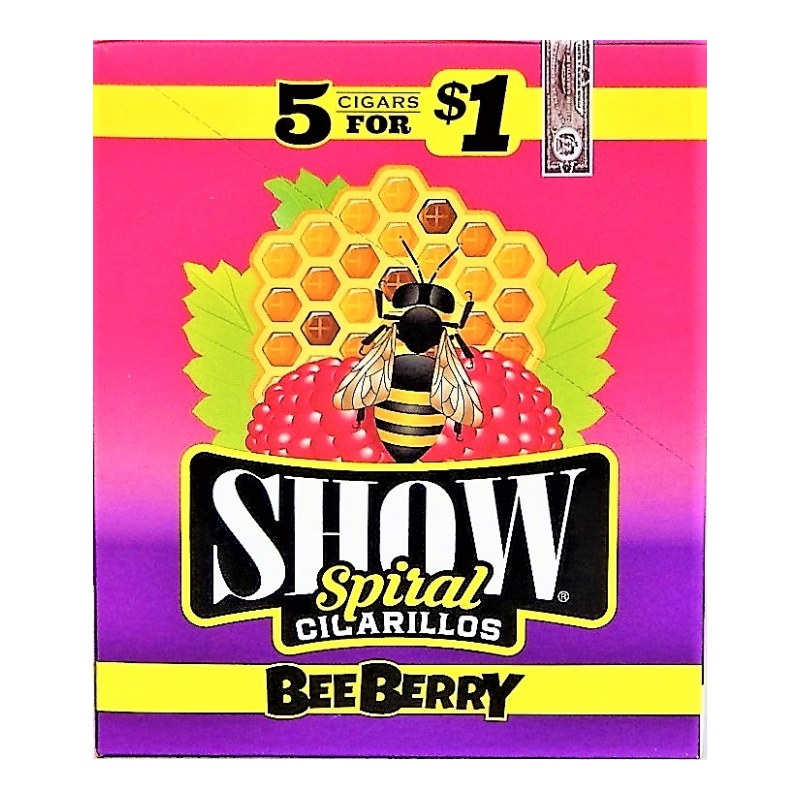 Show Bee Berry Cigarillos Show Bee Berry cigarillos box