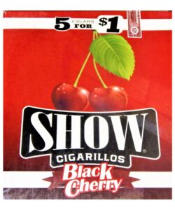 Show Black Cherry cigarillos box