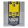 Show Black Natural cigarillos box