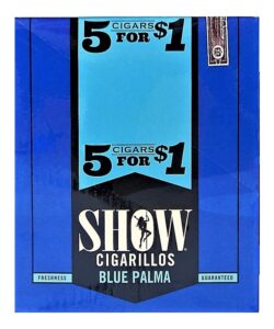 Show Blue Palma cigarillos box