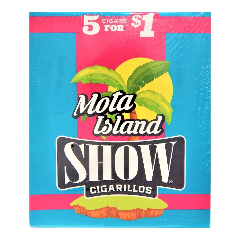 Show Mota Island Cigarillos Show Mota Island cigarillos box