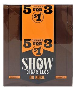 Show OG Kush cigarillos box