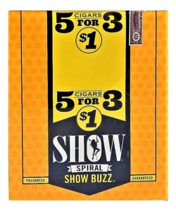 Show Pineapple Buzz cigarillos box