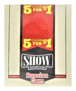 Show Russian Gem cigarillos box