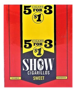 Show Sweet cigarillos box