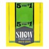 Show White Grape cigarillos box
