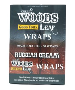 Sweet Woods Leaf Wraps, Russian Cream