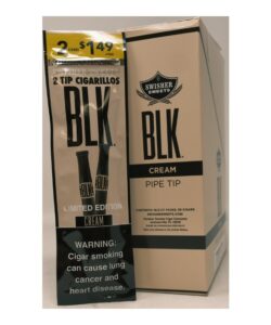 Swisher Sweets BLK Tip Cigarillos, Cream