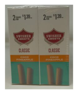 Swisher Sweets Coco Pineapple Cigarillos, box