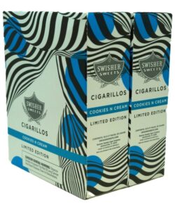 Swisher Sweets Cookies N Cream Cigarillos, box