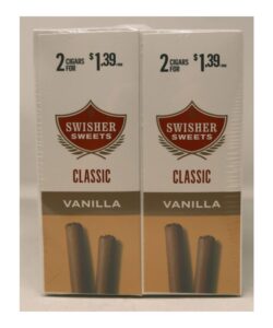 Swisher Sweets Vanilla Cigarillos, box