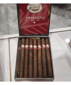 Tatiana Flavored Corona Amaretto cigars, box of 25