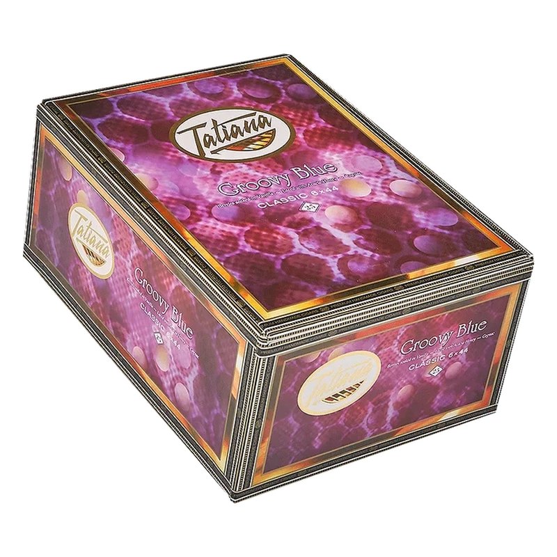 tatiana-flavored-corona-classic-groovy-blue-cigars-t6a-pm-1082-closed Tatiana Flavored Corona Classic Groovy Blue cigars, box of 25