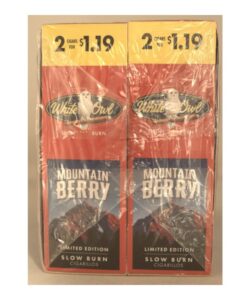 White Owl Mountain Berry Cigarillos, box