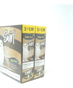 White Owl Swirl Chocolate & Vanilla Cigarillos, box