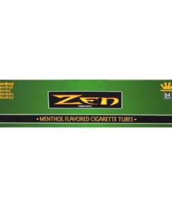 Zen Filter Tubes, Menthol King Size, 5 Boxes of 200